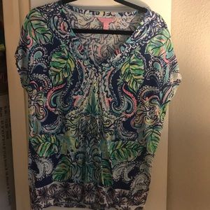 Lilly Pulitzer top! EUC, worn one time